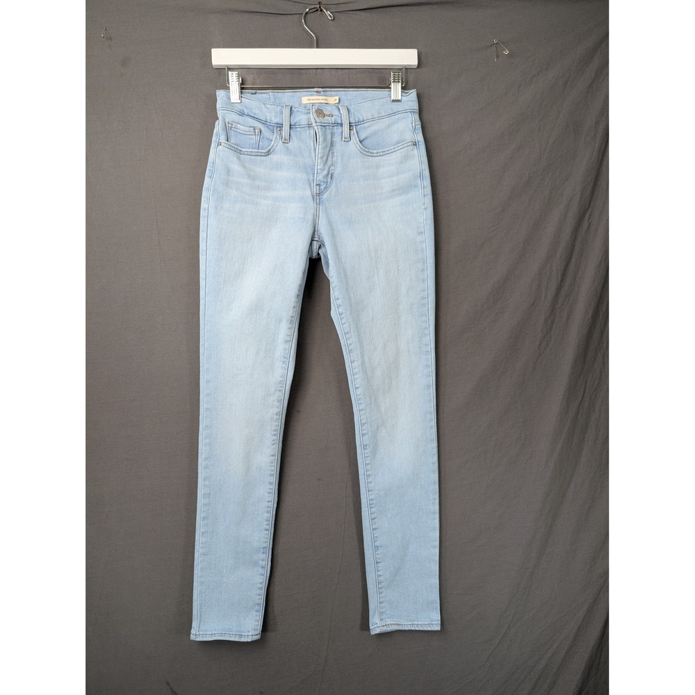 Levis 311 Shaping Skinny Jeans Womens 26 Light Wash Blue Denim 19626-0321